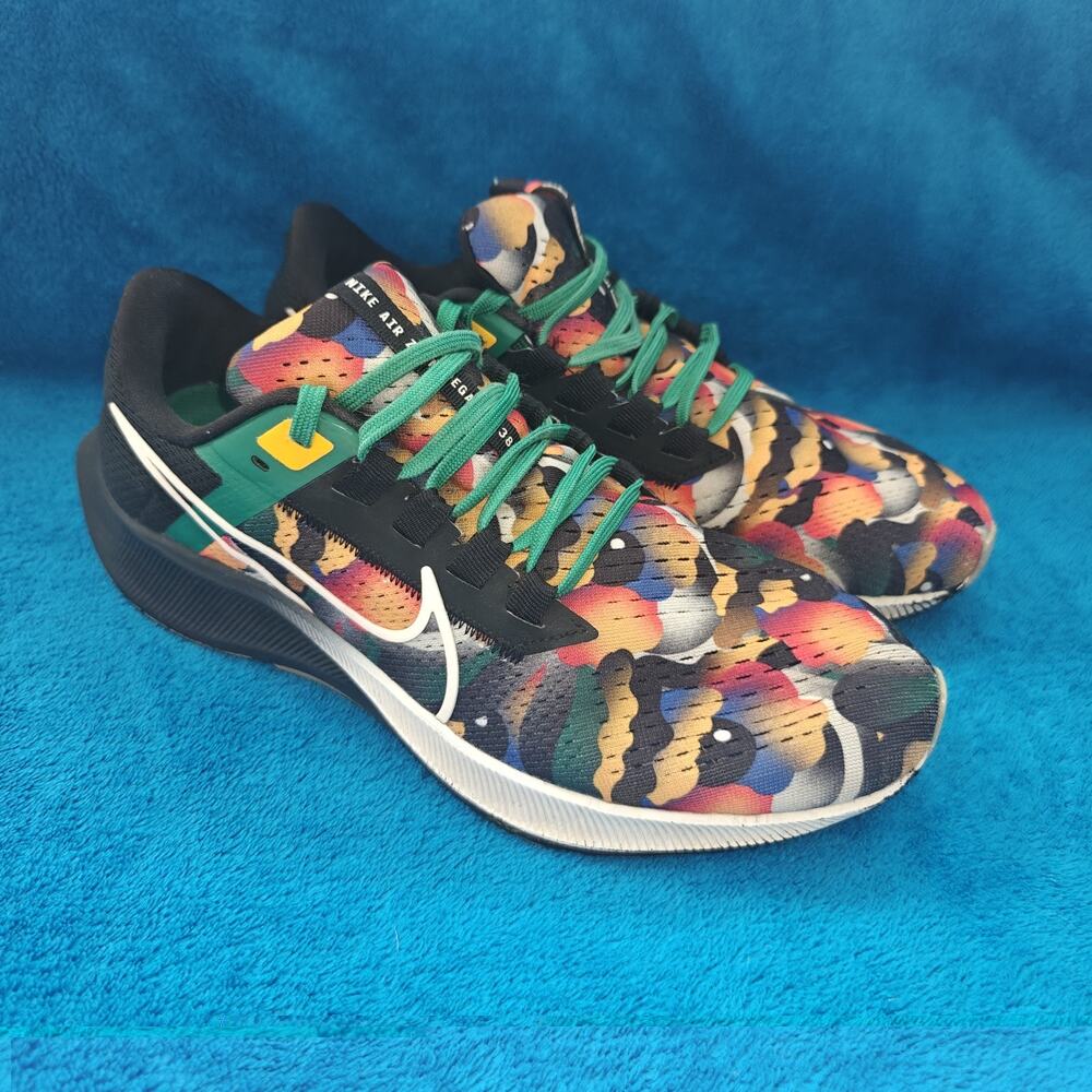 Nike Air Zoom Pegasus 38 A.I.R Jordan Moss All Ways Shoes Mens 8.5 Extra Wide